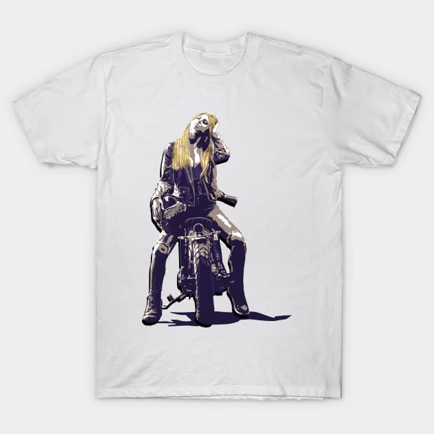 Motocycle T-Shirt by Dojaja